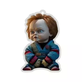 Acrylic Cheerful Halloween Scary Characters Car Hanging Decoration For Style Kids