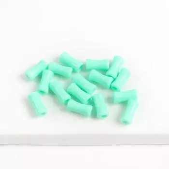 Acrylic Colored Bamboo Beads Pony Beads Loose Beads Handmade Diy Bracelet Bead Separator Necklace Material Accessories 50 pieces