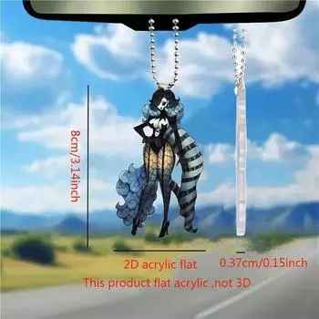 Acrylic Elegant Retro Halloween Car Decal Attractive For Unique Styling Car