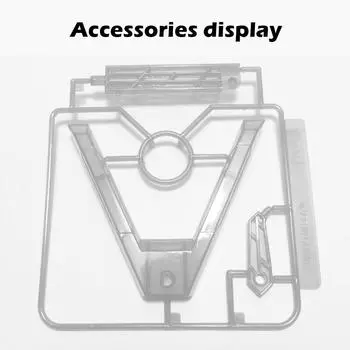 Acrylic Figure Doll Stands Figure Display Bracket Action Practical Display Toy Base L8J1 transparent white-onesie