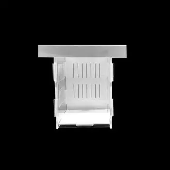 Acrylic Floating Hatching Box Detachable Fish Breeding Isolation Box for Fish Tank white-Style C