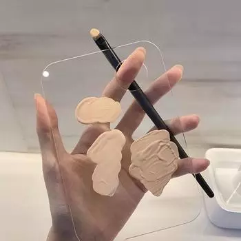 Акриловая палитра, шпатель, стержень, гель, основа для теней для век, крем для смешивания пигментов, косметический макияж из нержавеющей стали, набор инструментов для маникюра и дизайна ногтей