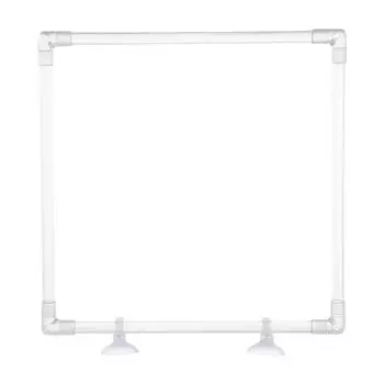 Acrylic Patio Floating Plant Fence Square Aquarium Food Ring Fish Feeding Ring Pond Accessories