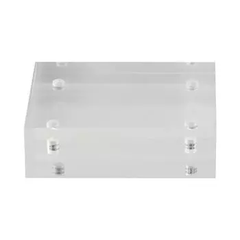 Acrylic Photo Frame 10+10mm Thick 1PCS Transparent Decor Display Stand Double-sided Home Magnetic Ornament Photo 12.8 x 17.8cm