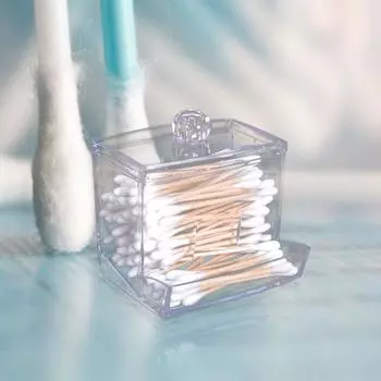 Acrylic Versatile Efficient Convenient Unique Modern Trendy Make-up Storage Container Organization Round Stylish Organized Sleek