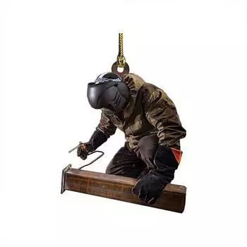 Acrylic Vibrant Car Interior Hanging Ornament For Cheerful Holiday Decor Ideas 1