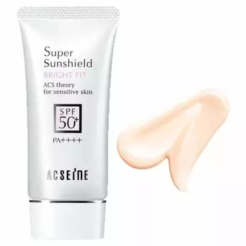 ACSEINE Super Sunshield Bright Fit SPF50+/PA++++ (Sunscreen Emulsion) 40g