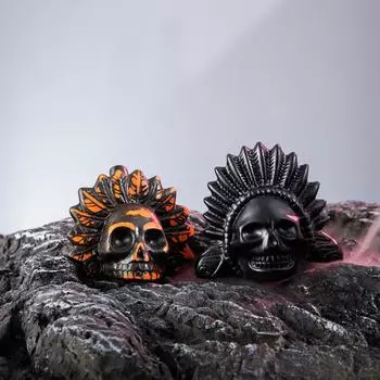 Ацтекский Череп Крик Окарина: Свисток ужасов на Хэллоуин