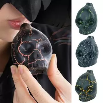 Ацтекский свисток смерти, громкий человеческий звук, кричащий свисток смерти до 125+ децибел, свисток в виде черепа для костюмов на Хэллоуин, подарок