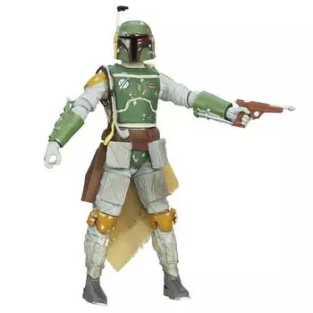 Action 6 inch Boba Fett Star Wars [Hasbro Figure] Black #06