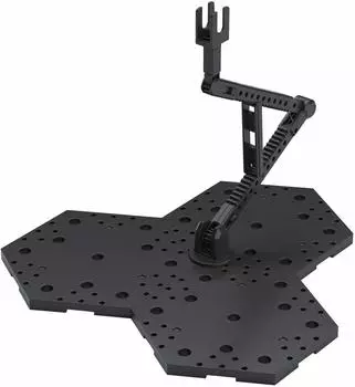 Action base 4 black plastic model