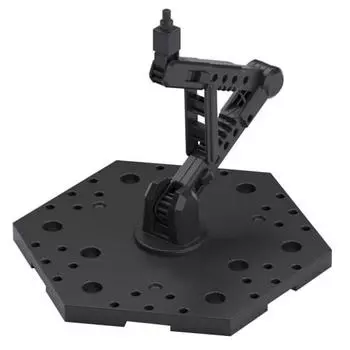 Action base 5 black plastic model