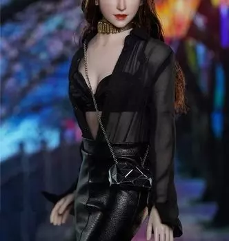 Action Figure DUCK Asian Female Beauty Girl Head and body not [TOYBARJAPAN] 1/6 Accessories/SUPER SDH024-C (Clothes included)