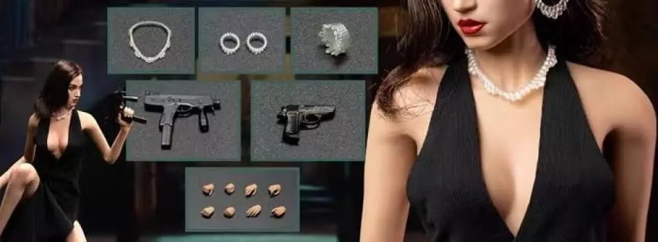 Action Figure TGToys SWToys TG8012 Sexy Fighter Beautiful Woman Full Set [TOYBARJAPAN] 1/6