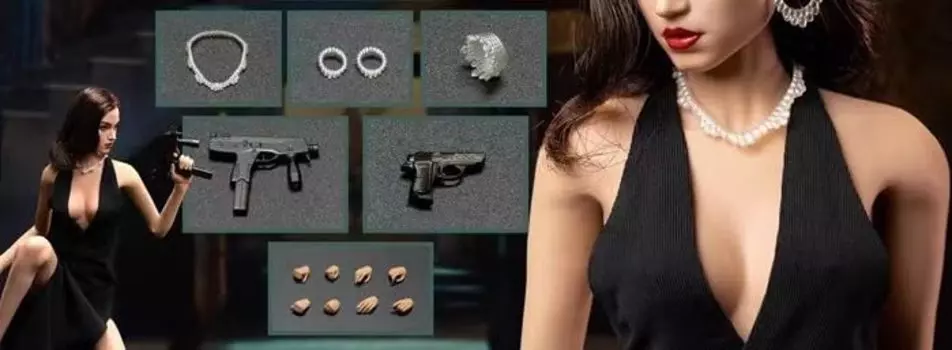 Action Figure TGToys SWToys TG8012 Sexy Fighter Beautiful Woman Full Set [TOYBARJAPAN] 1/6