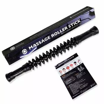 ACTIVE WINNER Fascia Release Roller Fascia Roller Massage Roller Massage Stick (черный)