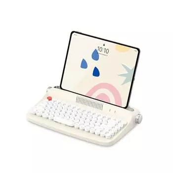 ACTTO Retro Mini Bluetooth Клавиатура 1 шт. butter ivory
