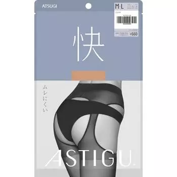 АЦУГИ АСТИГУ Астиг(Кай)Nudie Beige ML Чулки Простые чулки Чулки Материал] Нейлон, полиуретан Чулки Простые чулки