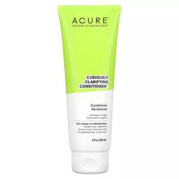 ACURE, Curiously Clarifying Conditioner, лимонник и аргана, 8 жидких унций (236,5 мл)