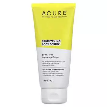 ACURE, Осветляющий скраб для тела, 6 жидких унций (177 мл)