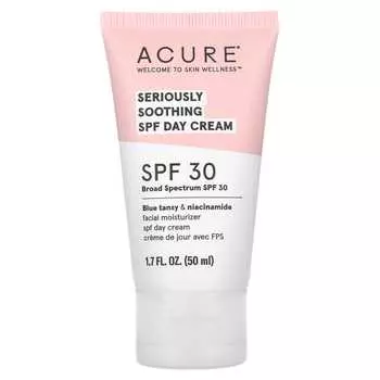 ACURE, soothing, SPF day cream, SPF 30, 1.7 fl oz (50 ml)