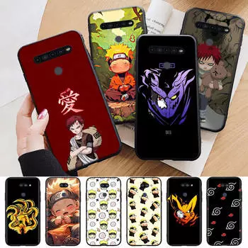 AD52 милый черный чехол Naruto для iPhone 16 15 Plus 14 13 12 11 Pro 8 7 6S SE 5S X XR XS Max Realme C30 C33 C31 9I Huawei Y8P Y9 Sofe Cover Huawei Nova 2i арлекин