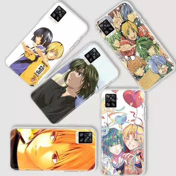 AD75 Hikaru no Go прозрачный чехол для Samsung A04 A14 A23 A34 A54 M23 M33 M52 M53 Realme 10 9 C30S C35 C55 VIVO Y02 Y21 Y33S Y51 X80 V25 крышка Infinix Note 30 гагат