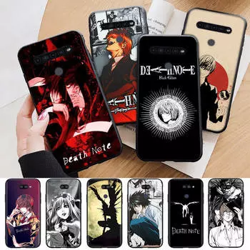 AD88 Death Note черный чехол для OPPO Reno 8 6 5 4 Pro Find X3 A17 A31 A38 A40 A53 A54 A55 A74 A76 A78 A77 A80 A94 A95 A96 Pro Sofe Cover OPPO A32 2020 бездна