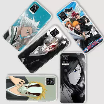 AD97 Отбеливающий прозрачный чехол для Samsung A04 A14 A23 A34 A54 M23 M33 M52 M53 Realme 10 9 C30S C35 C55 VIVO Y02 Y21 Y33S Y51 X80 V25 Чехол VIVO Y20 капри