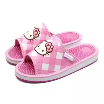 AD Sanrio Check Acupressure Living Shoes Hello Kitty, популярный персонаж в Корее