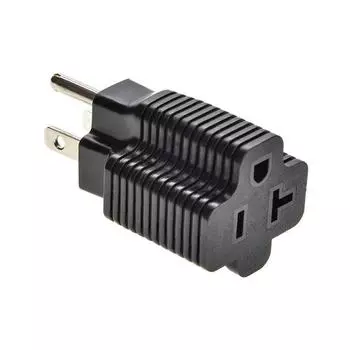 Адаптер 1,4-1,9 см, 1 шт., 50/60 Гц, черный переходник