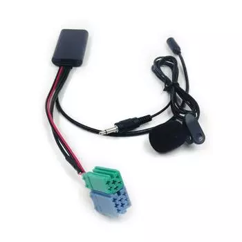 Адаптер AUX Микрофон Беспроводной Bluetooth-совместимый 6-контактный 8-контактный соединительный кабель-адаптер для радио Becker