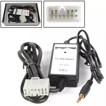 Адаптер AUX Входной аудиосигнал AUX 3,5 мм Адаптер автомобильного музыкального интерфейса Совершенно новый