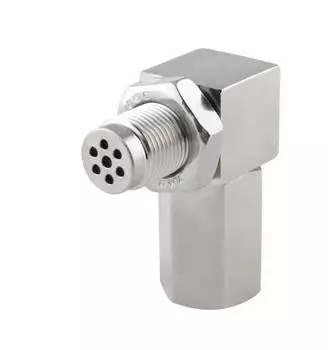 Адаптер автомобильного датчика 90 °, автомобильный модификационный разъем, аксессуар, подходящий для универсального разъема M18 * 1,5 серебряный