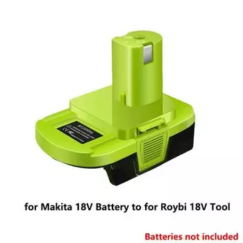 Адаптер батареи для Makita к для Ryobi 18V Адаптер батареи электроинструмента Преобразователь для батареи Makita18V к для электроинструмента Ryobi 18V