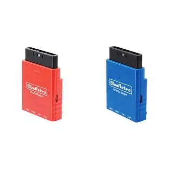 - Адаптер беспроводного контроллера для PS3/PS4/PS5/Xbox One S для консоли PS2 PS1(красный