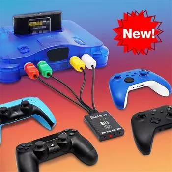 Адаптер беспроводного контроллера Retroscaler Blueretro для консоли Sega Dreamcast на PS3 PS4 PS5 8Bitdo Switch Pro Wiiu Controller
