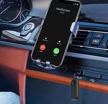 Адаптер Bluetooth 5,3, передатчик, приемник, беспроводной аудио для автомобильных музыкальных наушников, динамик, AUX, беспроводной аудиоадаптер, разъем 3,5 мм белый