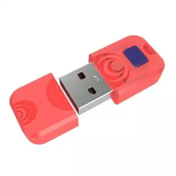 Адаптер Bluetooth-приемника для игровых контроллеров PS5 / PS4 / Xbox One S / X / Switch Pro 3.5*1.8*0.8cm розовый