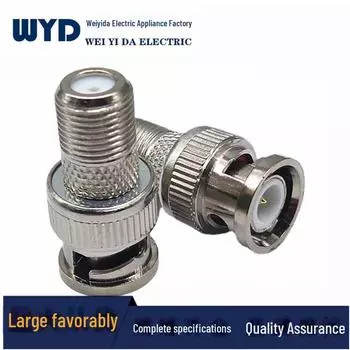 Адаптер BNC Male на F Female с британской резьбой, 27,5 мм BNC Male to F Female