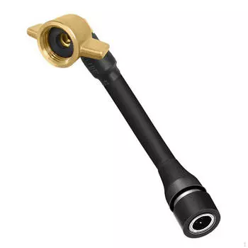 Адаптер быстрого соединения с гайкой 90 градусов для шланга воздушного бака грузовика и впускной трубы 60cm