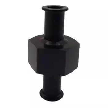 Адаптер датчика давления топлива/закиси азота Шланг 3/8 Порт 1/8 Npt Алюминиевый Универсальный