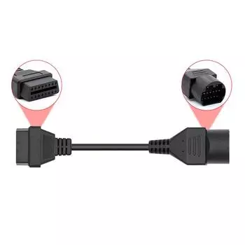 Адаптер диагностического кабеля сканера кодов OBD2 17pin на 16pin Подходит для Mazda