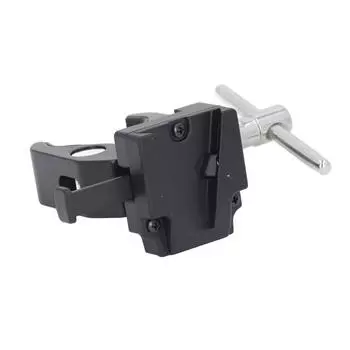 Адаптер для аккумулятора с V-образным креплением и зажимом, прочный, портативный, регулируемый, из алюминиевого сплава повышенной прочности для