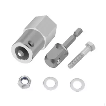 Адаптер для аккумуляторной дрели, прокладка для прицепного домкрата, 1/2-дюймовая головка, привод для бит