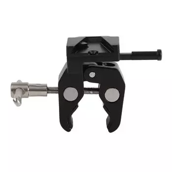 Адаптер для батареи V-Lock с зажимом Crab, алюминиевый сплав, аксессуары для крепления на штатив, стойку для освещения