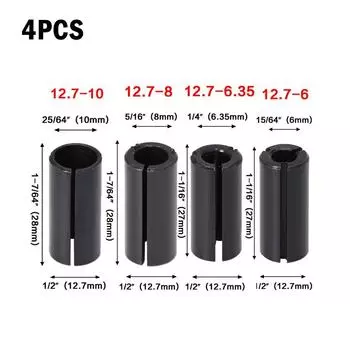 Адаптер для бит Tight Route Цанговый патрон Черный Углеродистая сталь