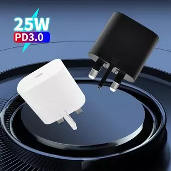 Адаптер для быстрой зарядки PD 25W Type C для Samsung UK