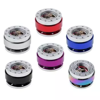 Адаптер для быстросъемной ступицы Snap Off для рулевого колеса с 6 отверстиями, красный