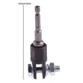 Адаптер для домкратов-ножниц, приводной ударный гайковерт, адаптер для инструмента, домкрат-ножницы, хром-ванадиевая сталь, стальной шаровой шарнир, стержень